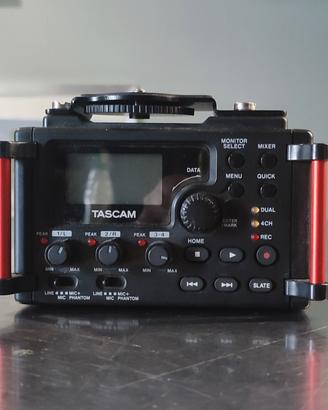 Registratore Tascam DR-60D MKII Portatile 4 Tracce