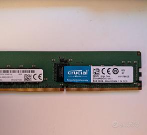 RAM Crucial DDR4 ECC Reg. 8GB