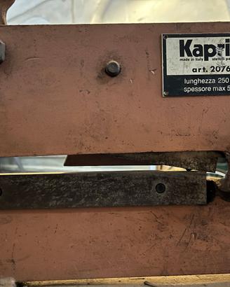 Cesoia per lamiera con cavalletto Kapriol 20760