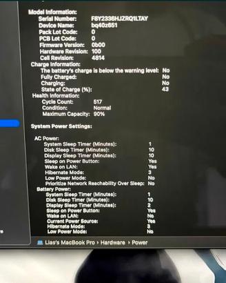 Macbook Pro M1 Pro 16/512