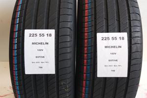 2 GOMME 225 55 18 MICHELIN A708