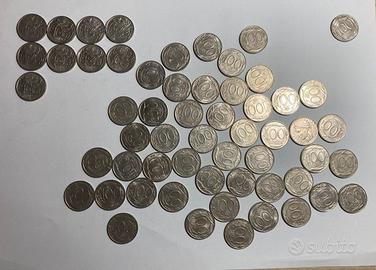 Lotto 56 Monete 100 Lire "Turrita" con Rara 1999