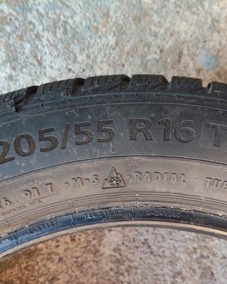 4 Gomme 205 55 R16 91T Barum Polaris 5 invernali