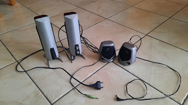 Casse alimentate per PC e vari