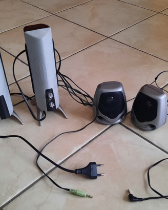 Casse alimentate per PC e vari