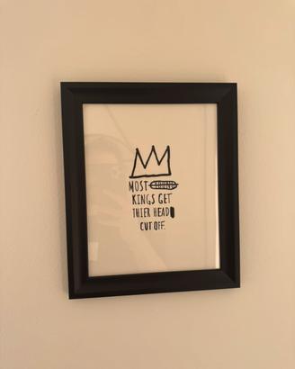 Quadro piccolo Basquiat