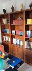 coppia 2 librerie in legno
