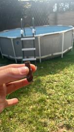 Piscina fuori terra rotonda 4.3 alta 1 metro