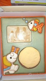 thun portafoto con stampo bimbi pesce elefantino