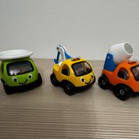 Set 3 macchinine costruzioni