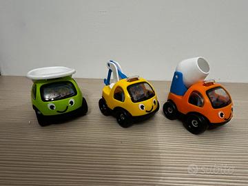 Set 3 macchinine costruzioni