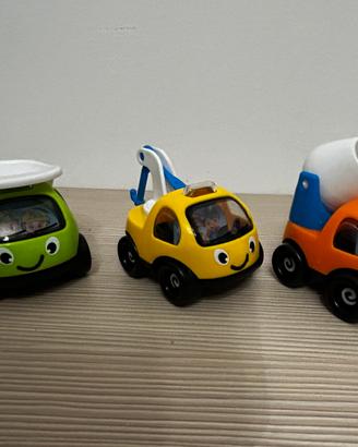 Set 3 macchinine costruzioni