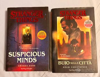 2 Libri Stranger Things ufficiali