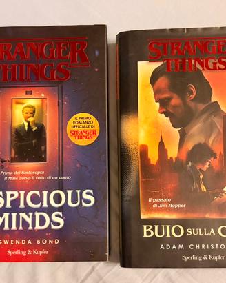 2 Libri Stranger Things ufficiali