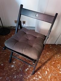 sedia pieghevole legno ikea
