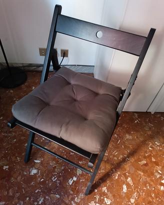 sedia pieghevole legno ikea