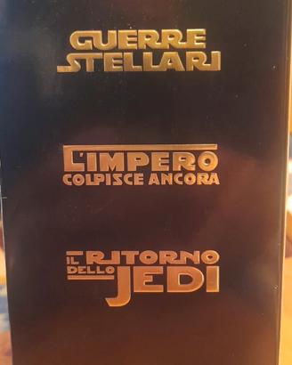 Cofanetto Trilogia Guerre Stellari VHS