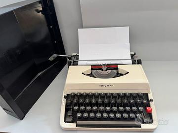 vintage Triumph Tippa de Luxe - con custodia