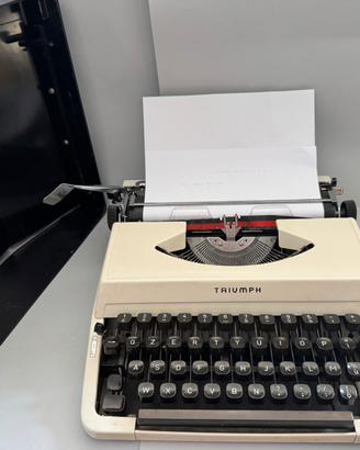 vintage Triumph Tippa de Luxe - con custodia