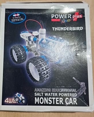 monster car da montare con batteria 