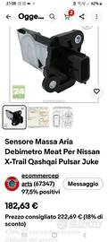 Sensore massa aria debimetro