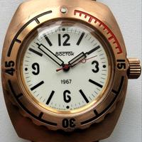 Vostok serie 1967 90840G cassa in bronzo