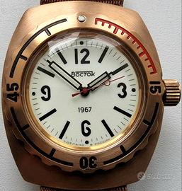 Vostok serie 1967 90840G cassa in bronzo