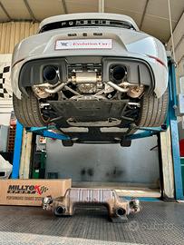 Scarico milltek porsche 718 spyder cayman gt4