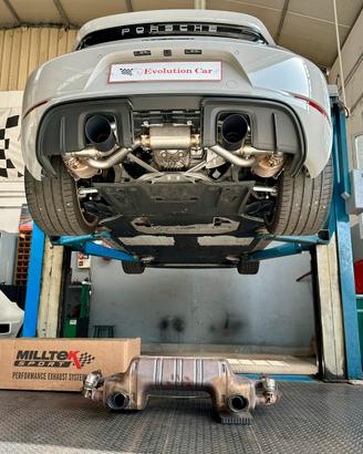 Scarico milltek porsche 718 spyder cayman gt4