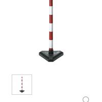 Colonnine da delimitazione bianco rosso