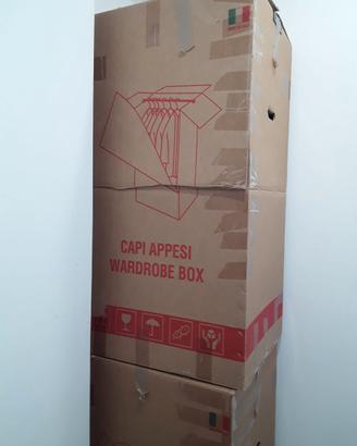 Scatole Armadio Appendiabito di Cartone Trasloco
