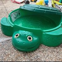 Sabbiera a forma di tartaruga Little Tikes