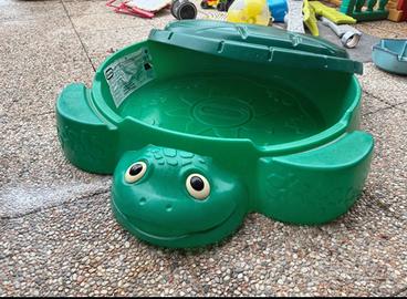 Sabbiera a forma di tartaruga Little Tikes