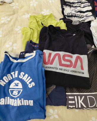T shirt maniche lunghe e cotte 14/16