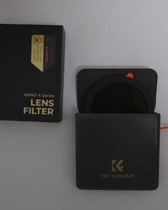 K&F CONCEPT Nano-Xcel 77mm Filtro Variabile ND4-64