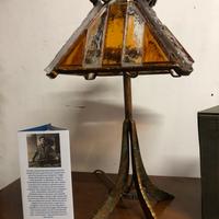 Lampada da tavolo Brutalista Vintage