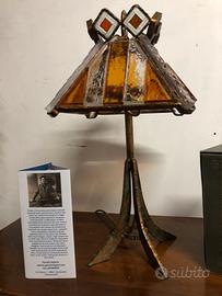 Lampada da tavolo Brutalista Vintage