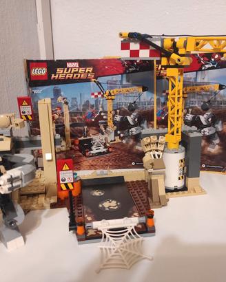LEGO 76037 L'alleanza criminale di Rhino e l'Uomo