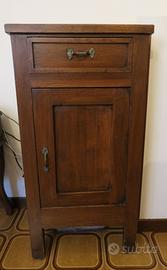COMODINO IN NOCE ANNI '40 - ARREDO VINTAGE