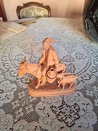 Statuina in terracotta Sebastiano Grasso, metà 900