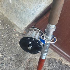 canna da pesca da barca