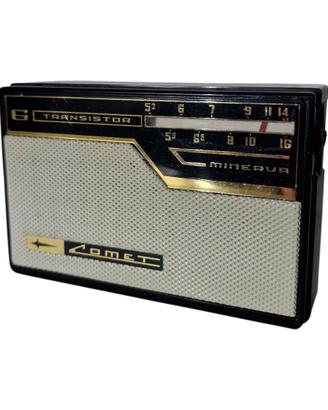 Radio vintage a 6 transistor Minerva Ital-Minerva
