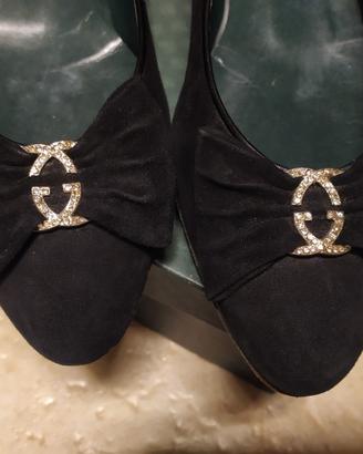 Scarpe donna gucci 37 c pelle nera