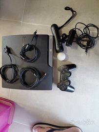 ps3  con playstation  move  telecamera + giochi 