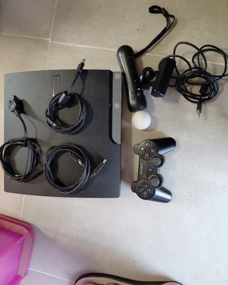 ps3  con playstation  move  telecamera + giochi 