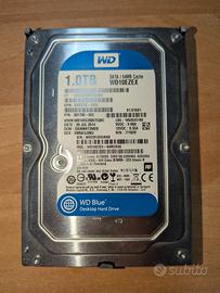 Hard disk HD Western digital blu 1TB
