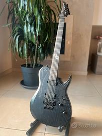 Chitarra elettrica telecaster Solar nera