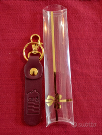 Portachiavi in pelle vintage CRSM