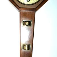 OROLOGIO/BAROMETRO DA PARETE VINTAGE 