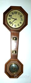 OROLOGIO/BAROMETRO DA PARETE VINTAGE 